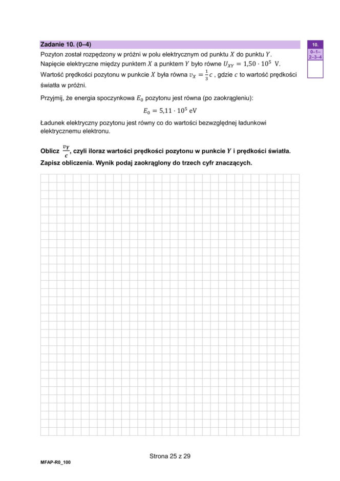 Matura próbna CKE 2026 - fizyka