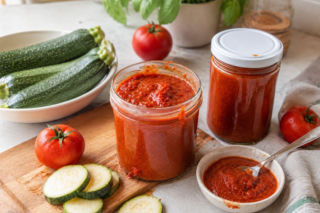 Ketchup z cukinii robi furorę w domowych spiżarniach. Lepszy do kanapek niż niejeden sklepowy sos