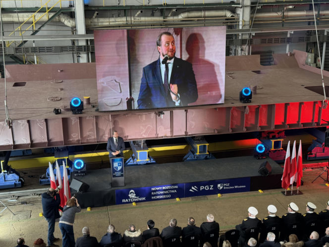 Budowa Ratownika ruszyła na dobre. Nowoczesny okręt wzmocni Marynarkę Wojenną