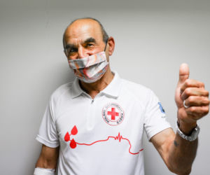 Pan Andrzej- rekordzista Polski w oddawaniu krwi