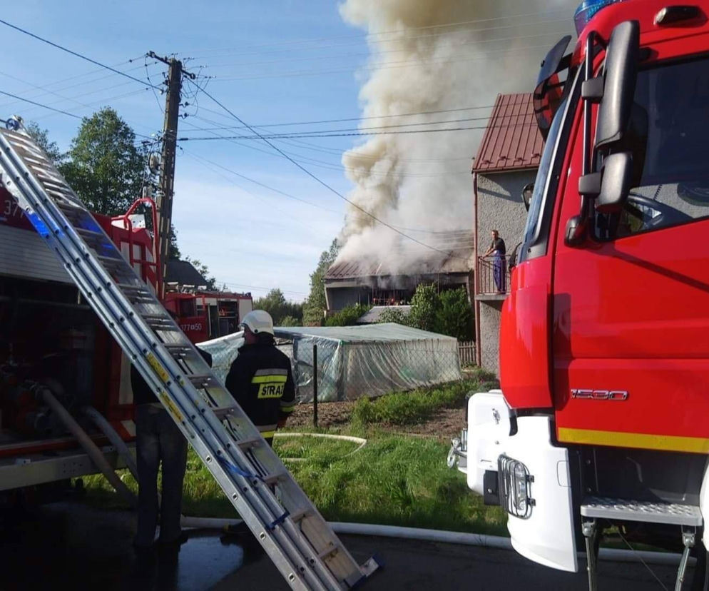 Pożar Nowe Żukowice