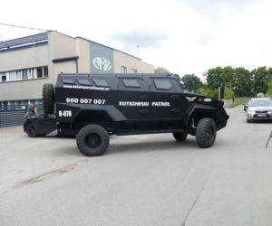 Wozy Rutkowskiego pojadą na wojnę 