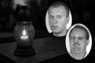 Stanisław i Dariusz zginęli w koszmarnym wypadku. Policjanci oddają hołd tragicznie zmarłym kolegom