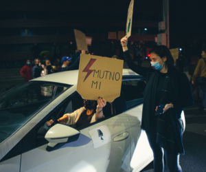 Protest kobiet we Wrocławiu