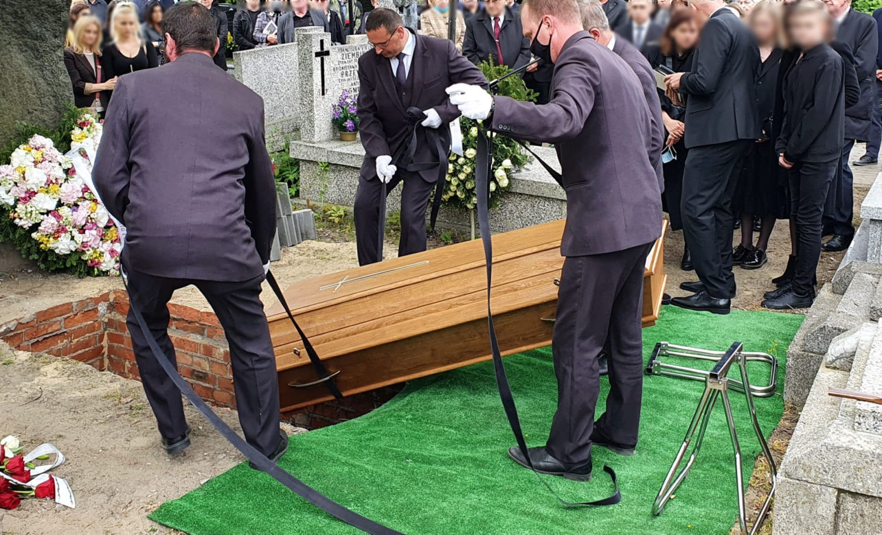 Pogrzeb dziennikarza Rafała Poniatowskiego