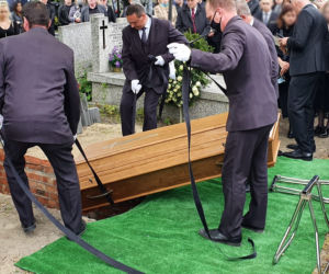 Pogrzeb dziennikarza Rafała Poniatowskiego