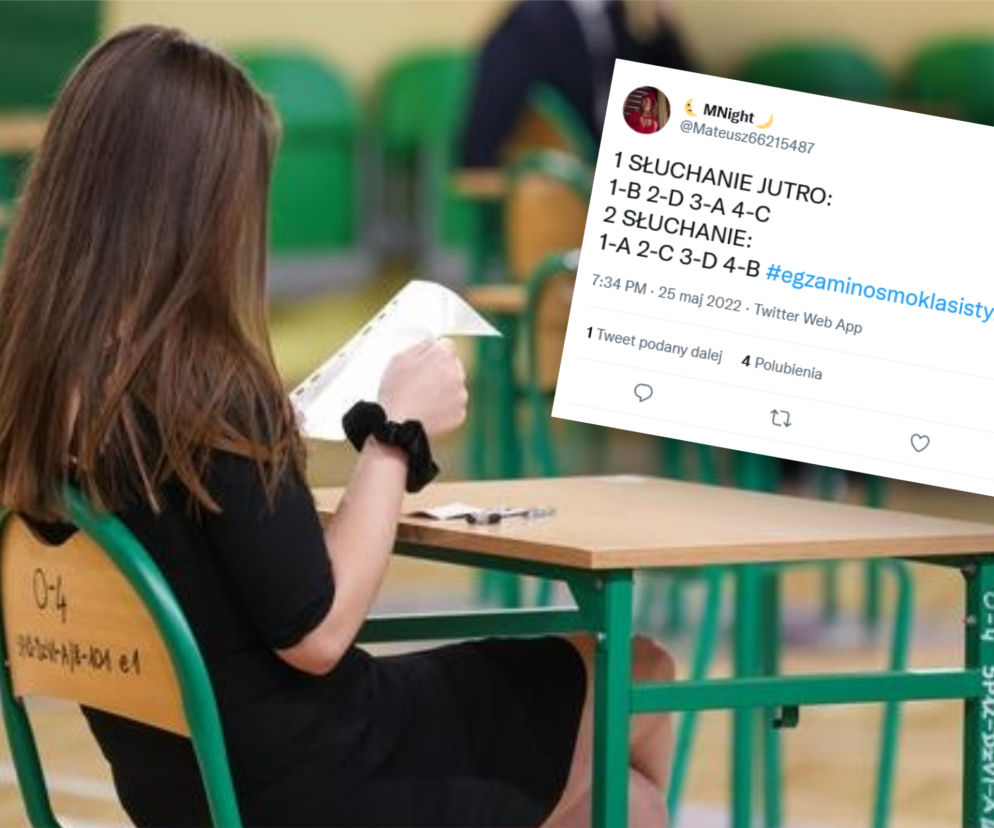 Egzamin ósmoklasisty 2022 angielski. Przecieki z języka angielskiego hulają po Twitterze! To odpowiedzi do słuchania 