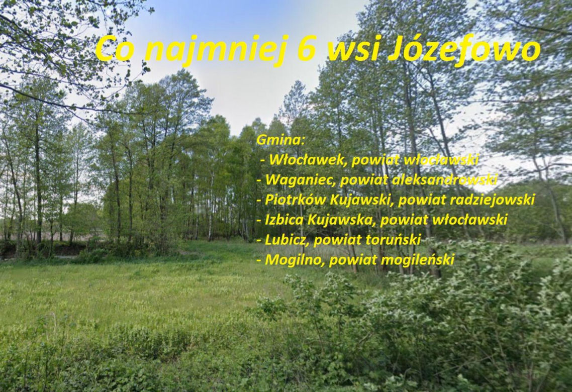 Wsie z Kujawsko-Pomorskiego, które się powtarzają
