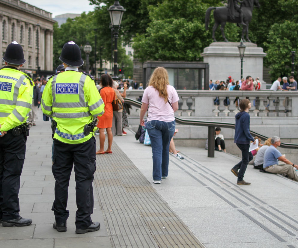 Policja w Londynie