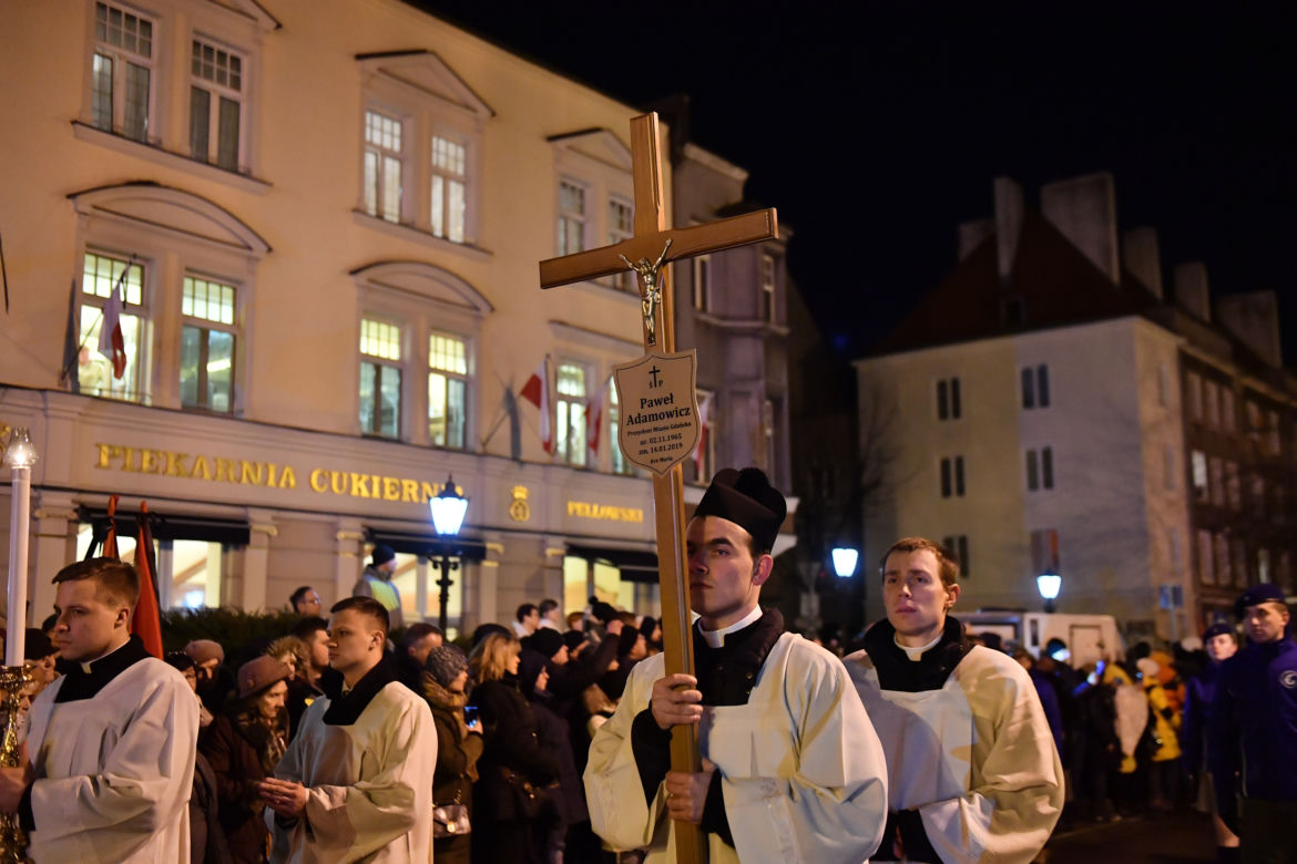 Ostatnia droga Pawła Adamowicza.