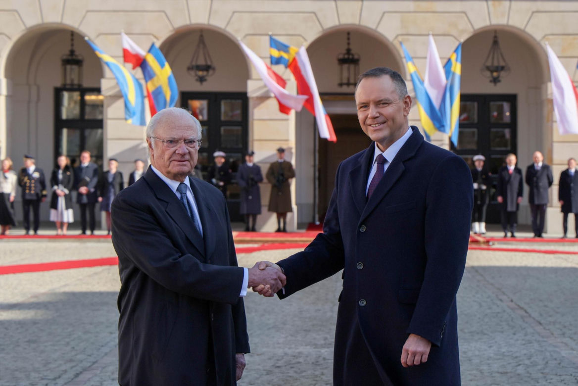 Wizyta króla Szwecji Karola XVI Gustawa w Polsce