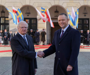 Wizyta króla Szwecji Karola XVI Gustawa w Polsce