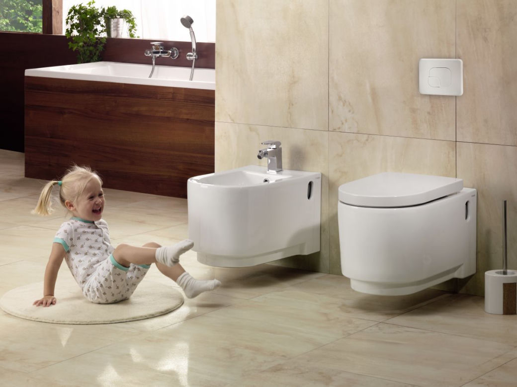 Bidet w łazience Deante seria Prima