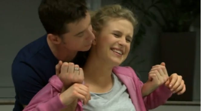 M jak miłość odc. 1142. Natalka (Marcjanna Lelek),  Marek (Kacper Kuszewski)