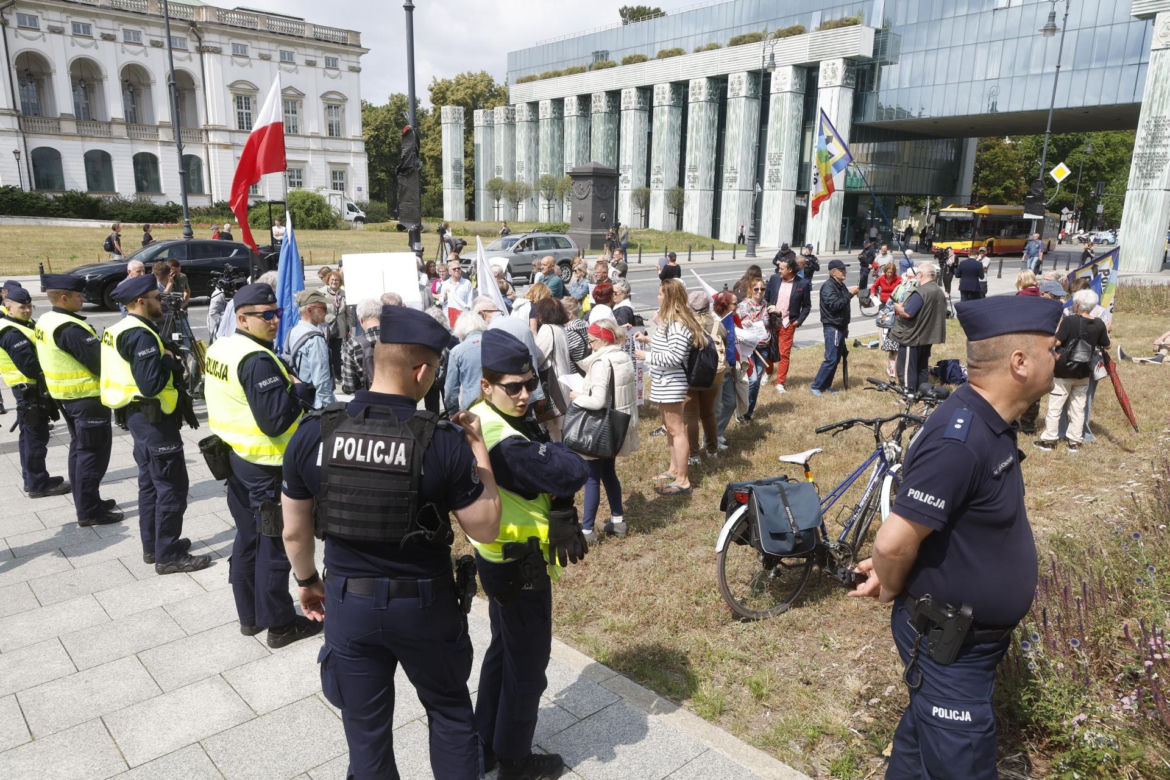 Protesty przed Sądem Najwyższym