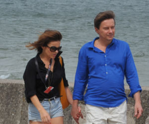 Edyta Herbuś i Mariusz Treliński