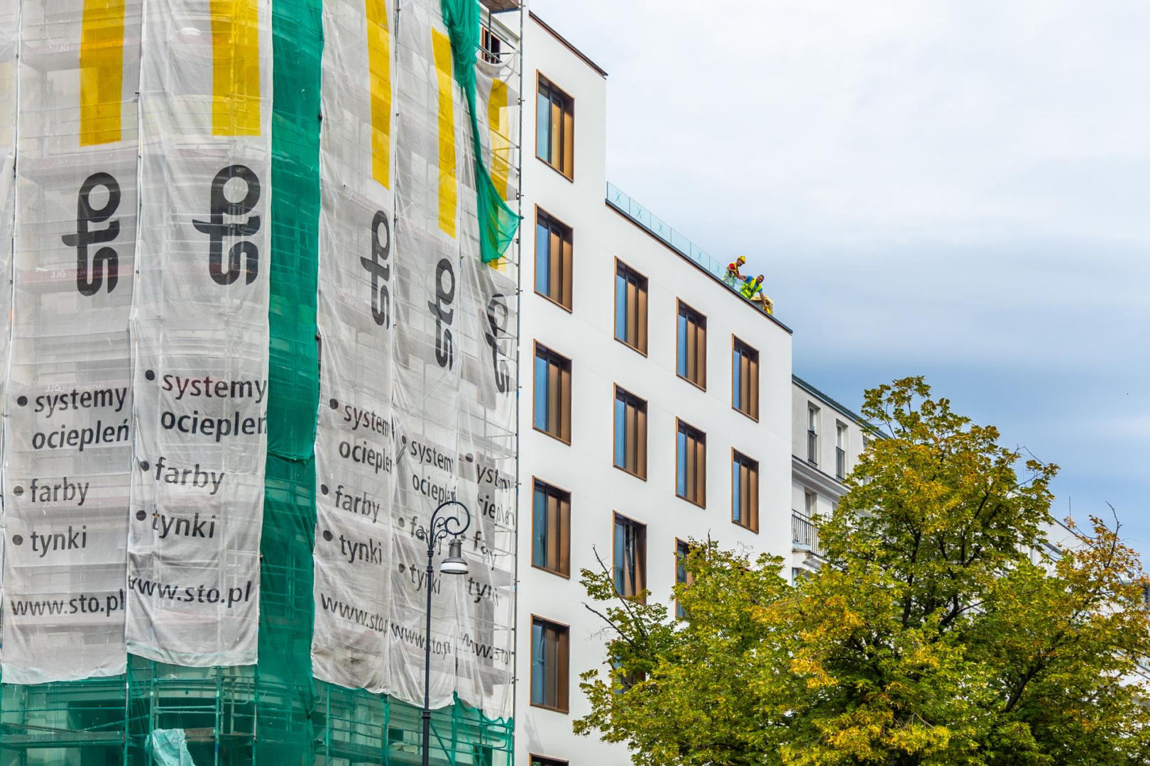 Budowa hotelu Canopy by Hilton Warsaw przy ul. Wilczej 50/52 w Warszawie