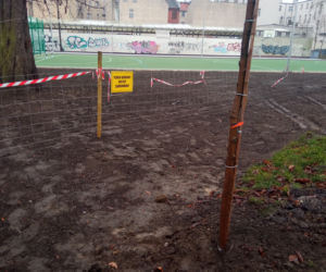 Postępy prac na boisku przy SP nr 17 w Grudziądzu