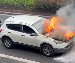 Pożar w centrum Krakowa! O krok od eksplozji. Miasto sparaliżowane