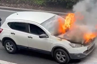 Pożar w centrum Krakowa! O krok od eksplozji. Miasto sparaliżowane