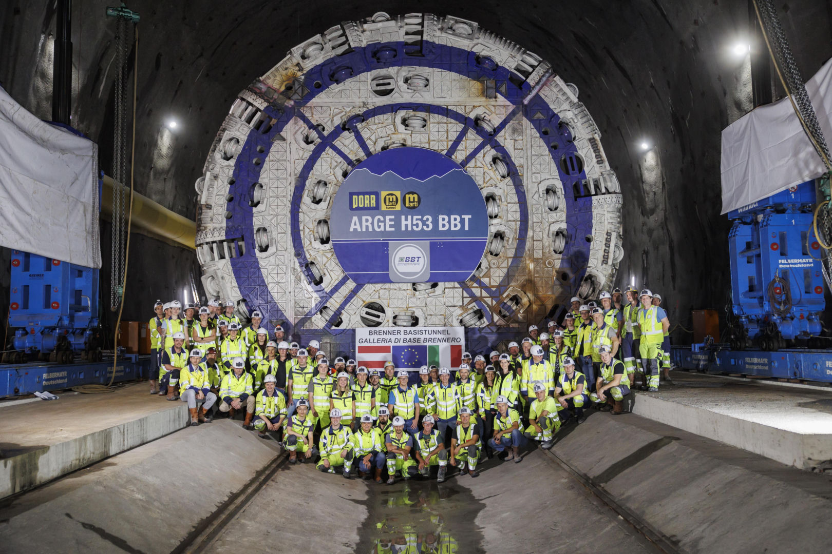 Brenner Base Tunnel połączy Austrię z Włochami, to będzie najdłuższy kolejowy tunel na świecie