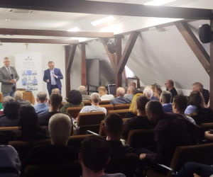 Marek Budzisz w Muzeum Regionalnym w Siedlcach