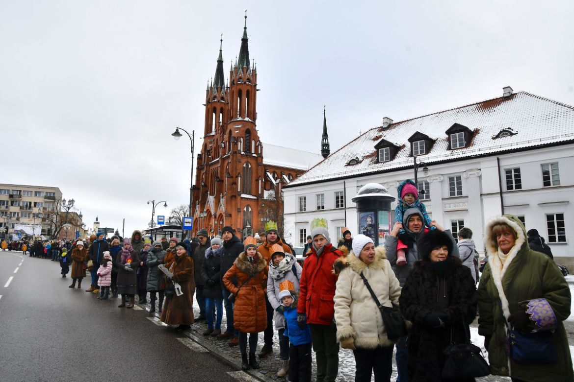 Orszak Trzech Króli w Białymstoku 2019. Tłumy przeszły ulicami miasta