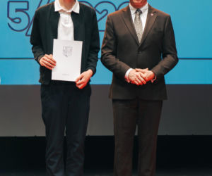 Najzdolniejsi uczniowie odebrali stypendia Prezydenta Miasta Siedlce