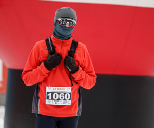 Wystrzał startera zamiast szampana. Tłumy powitały Nowy Rok na XX Śląskim Maratonie Noworocznym Cyborg