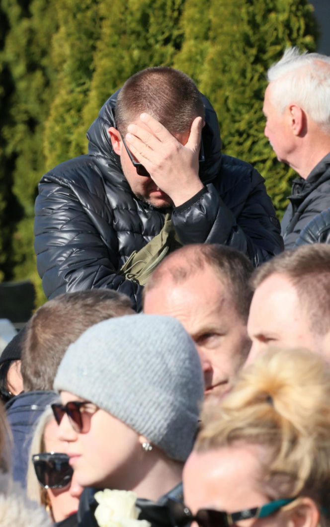 Ból, rozpacz, łzy. Poruszające sceny na pogrzebie Łukasza Litewki