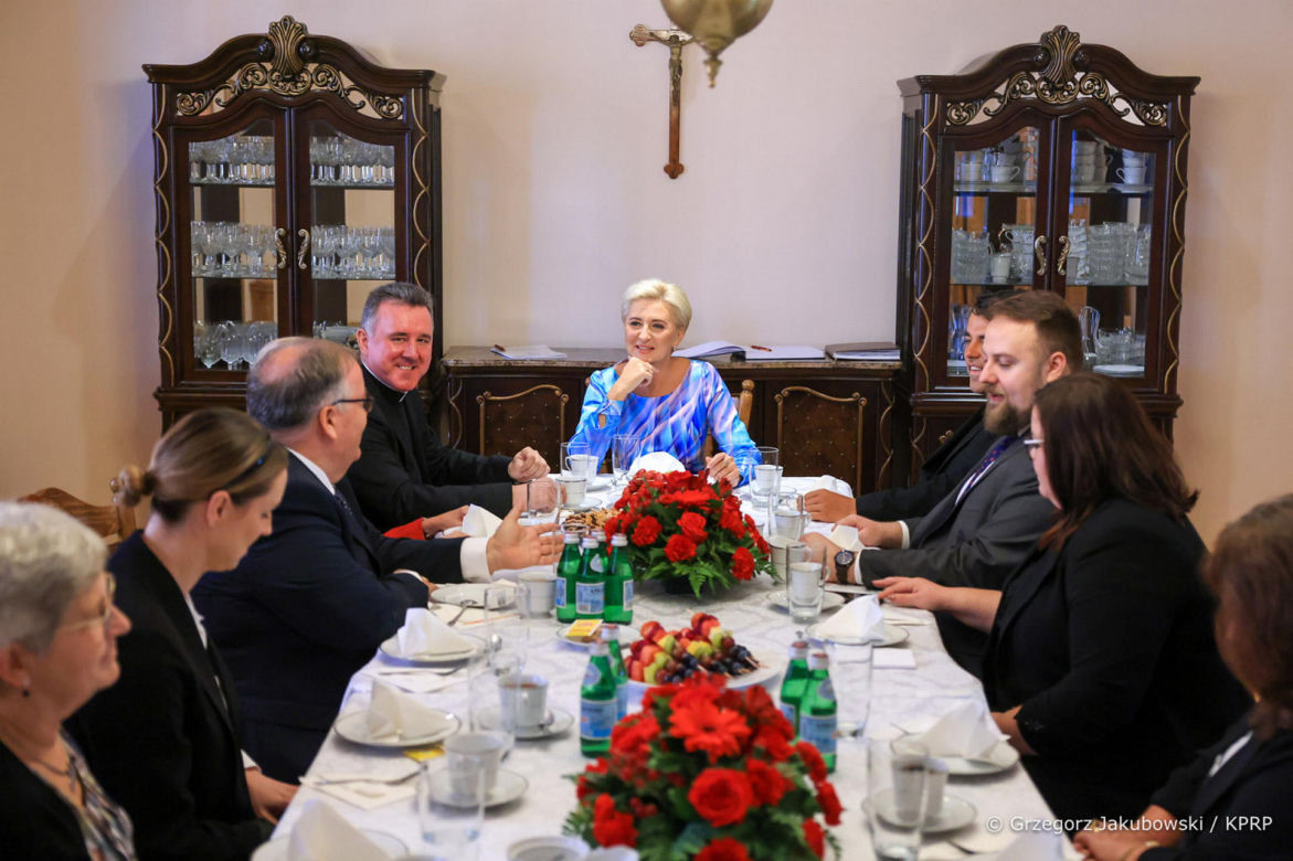 Nowojorskie kreacje Agaty Dudy
