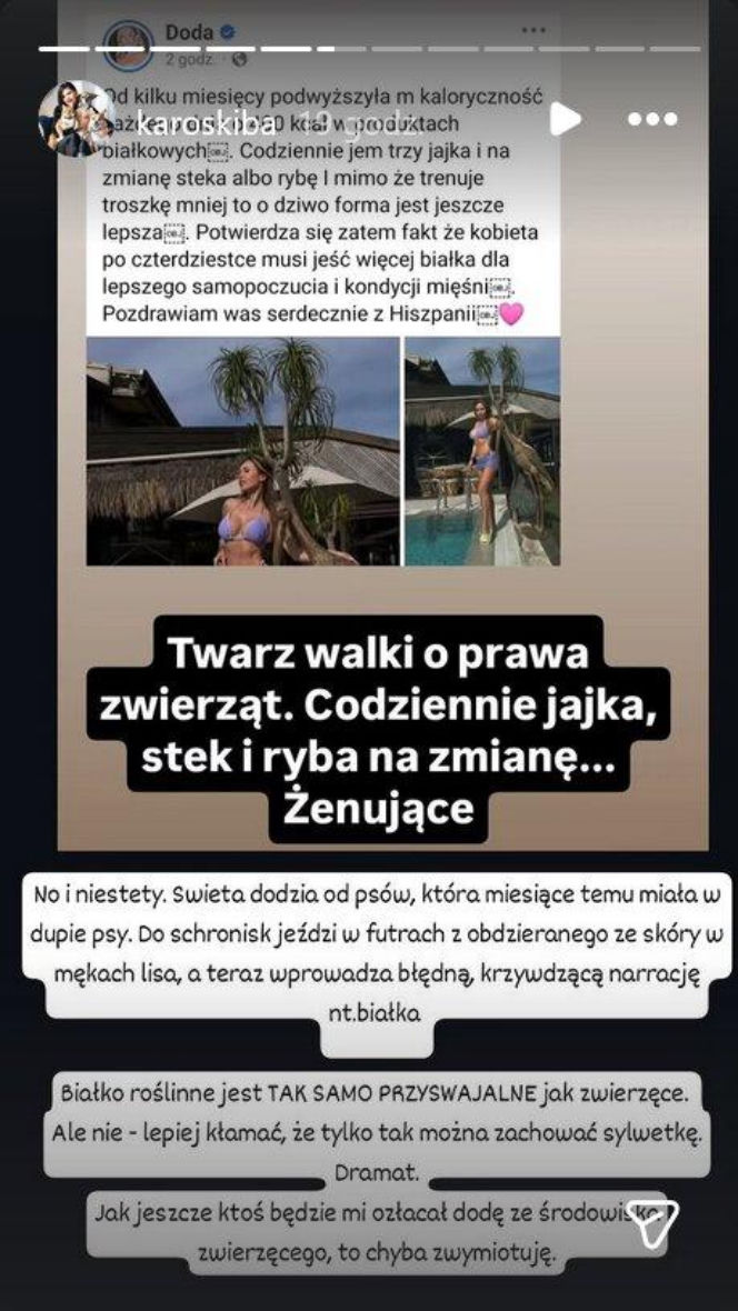 Gigantyczna afera wokół Dody! Skiba nie zostawiła na niej suchej nitki