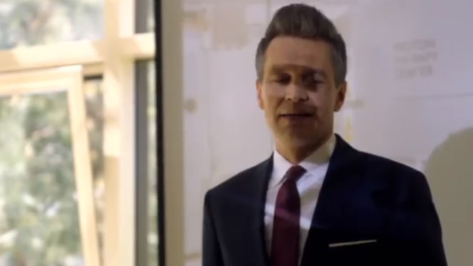 Falkowicz (Michał Żebrowski) nowym dyrektorem szpitala w Leśnej Górze w "Na dobre i na złe"