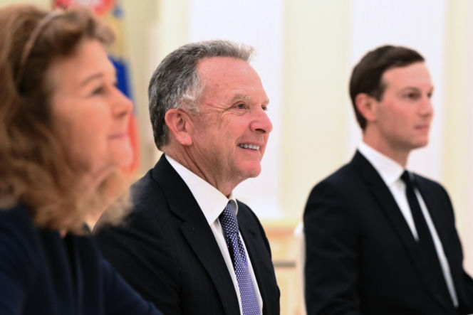 Prezydent Rosji Putin spotyka się ze specjalnym wysłannikiem USA Witkoffem na Kremlu