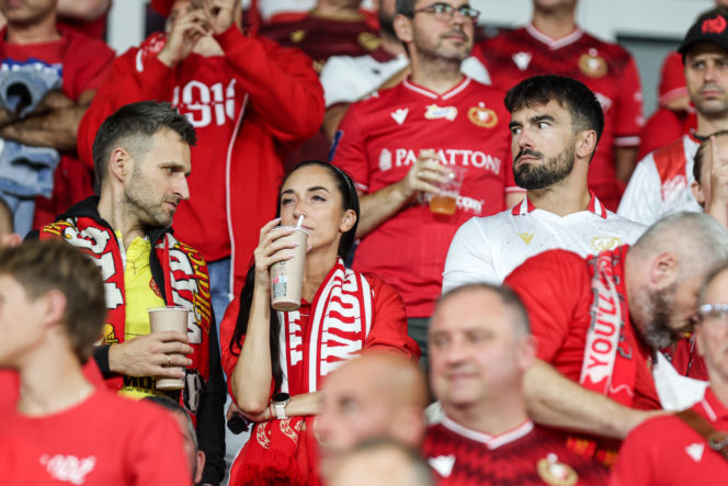 Widzew Łódź - Lech Poznań: Zdjęcia kibiców z meczu 6. kolejki PKO BP Ekstraklasy