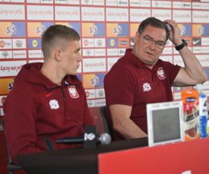 Konferencja reprezentacji Polski: Jan Urban i Wiktor Nowak