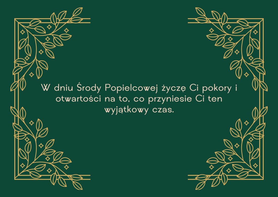 Wyjątkowe kartki na Środę Popielcową dla rodziny. Duży wybór obrazków z mądrymi pozdrowieniami na początek Wielkiego Postu [POPIELEC 2025]