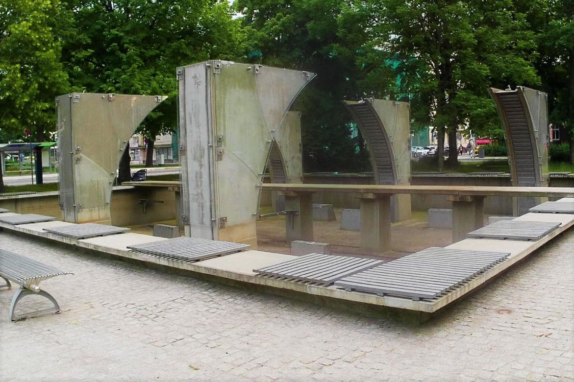 Susza w szczecińskich fontannach