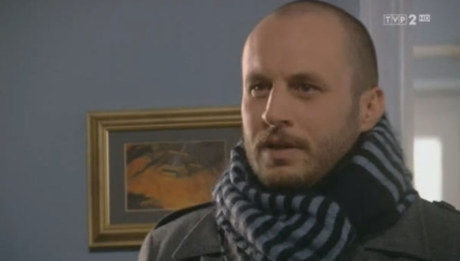 M jak miłość odc. 1063. Robert Lubiński (Tomasz Borkowski)