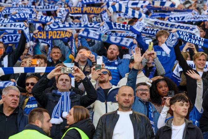 Lech Poznań - Legia Warszawa: Zdjęcia kibiców i zawodników z meczu 30. kolejki PKO BP Ekstraklasy