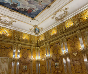 Bursztynowa Komnata w Mamerkach została udoskonalona