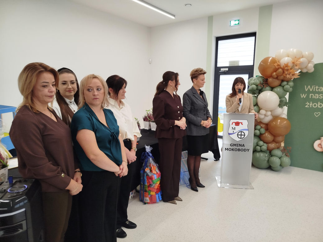 Otwarcie Żłobka w Mokobodach i pasowanie na żłobkowicza