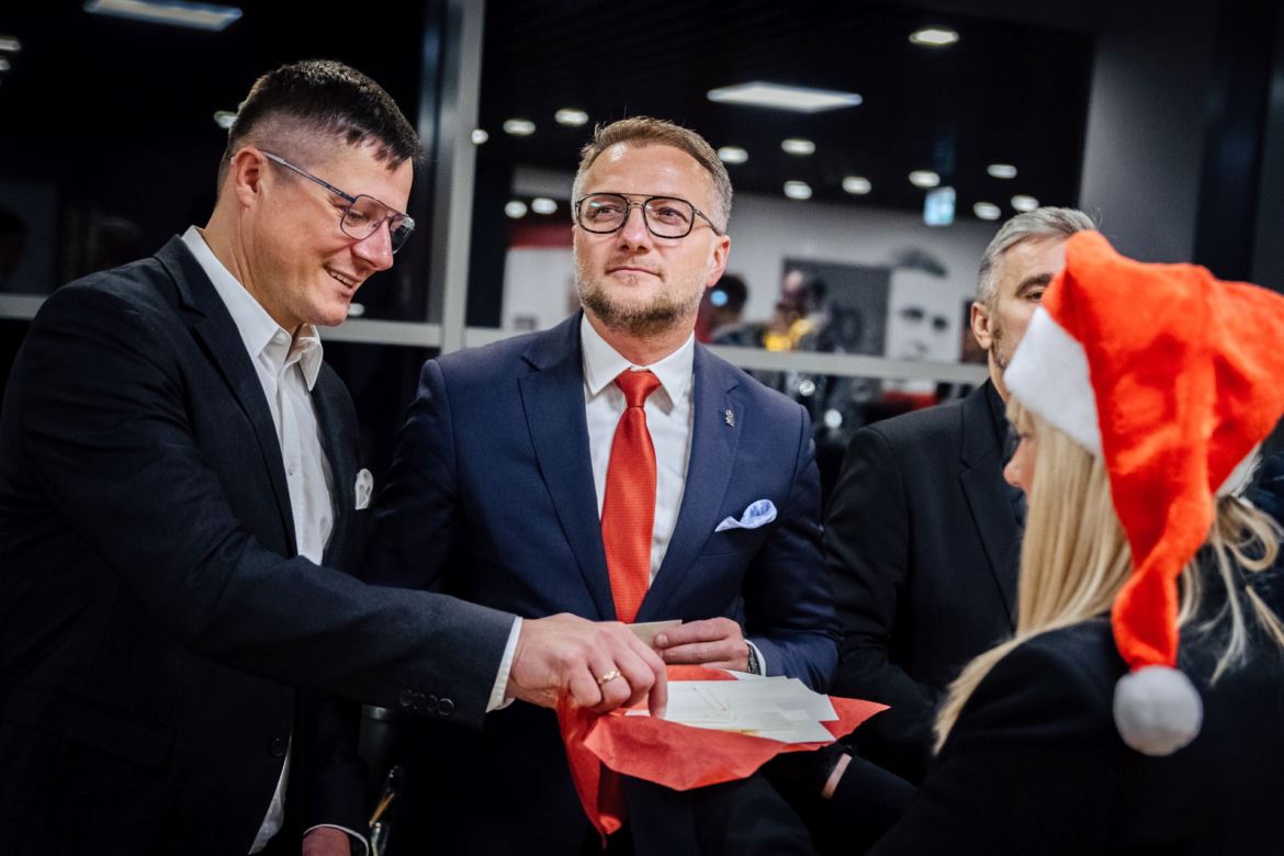 Spotkanie wigilijne Łódzkiego Klubu Sportowego 2022