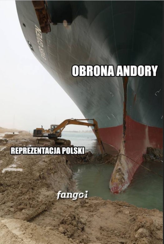 Memy po meczu Polska - Andora