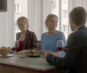 O mnie się nie martw 8 odc. 11. Asia (Aleksandra Domańska), Sylwia (Aleksandra Adamska), Paweł (Marcin Korcz)