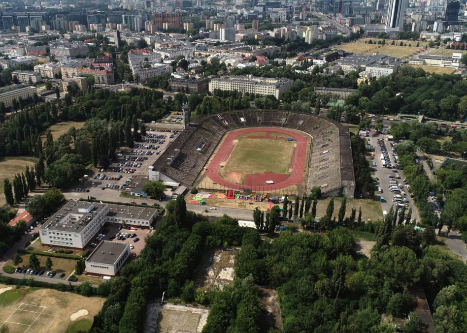 Skra wraca do Warszawy! Zobacz jak teraz wygląda teren