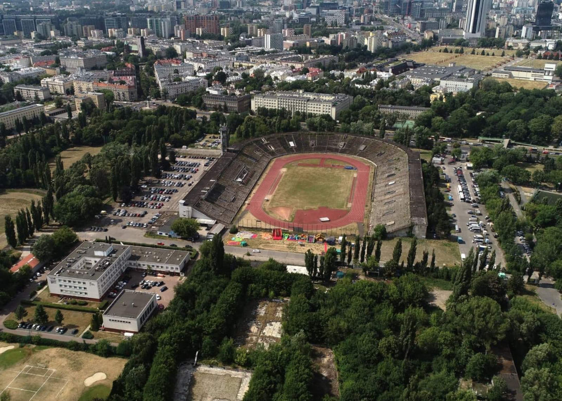 Skra wraca do Warszawy! Zobacz jak teraz wygląda teren
