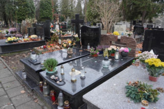 Grób Gabrieli Kownackiej na cmentarzu ewangelicko-augsburskim w Warszawie 2025