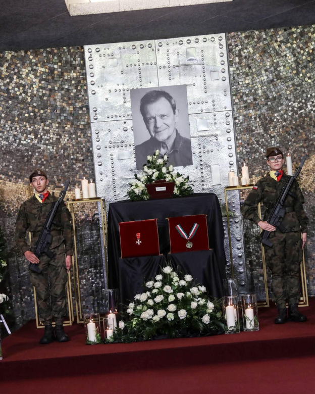 Pogrzeb Jana Frycza na Powązkach