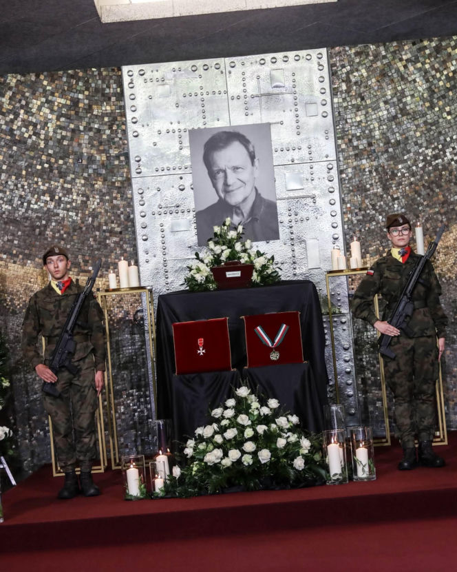 Pogrzeb Jana Frycza na Powązkach